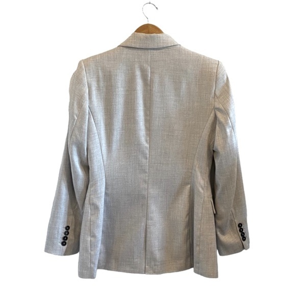 Zara Fitted Straight Cut Single Breasted Blazer Bloggers Favorite - Picture 5 of 10